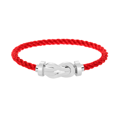 [Vicky]CHANCE LARGE 8 FIGURE BUCKLE NO DIAMOND BRACELET SILVER