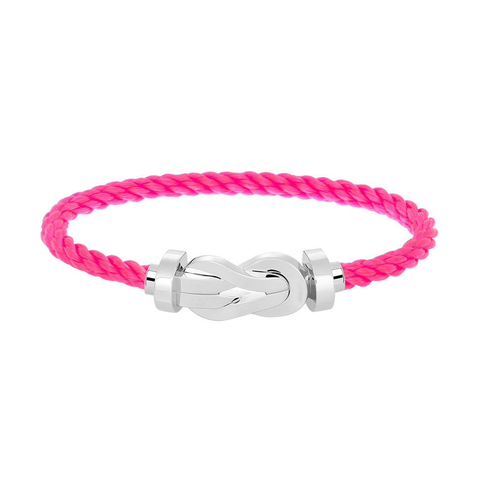 [Vicky]CHANCE LARGE 8 FIGURE BUCKLE NO DIAMOND BRACELET SILVER