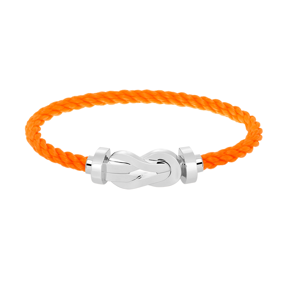 [Vicky]CHANCE LARGE 8 FIGURE BUCKLE NO DIAMOND BRACELET SILVER