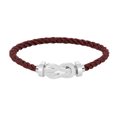 [Vicky]CHANCE LARGE 8 FIGURE BUCKLE NO DIAMOND BRACELET SILVER