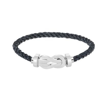 [Vicky]CHANCE LARGE 8 FIGURE BUCKLE NO DIAMOND BRACELET SILVER