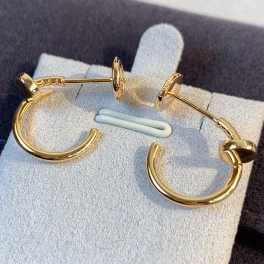 [Vicky]JUSTE EARRINGS PINK GOLD