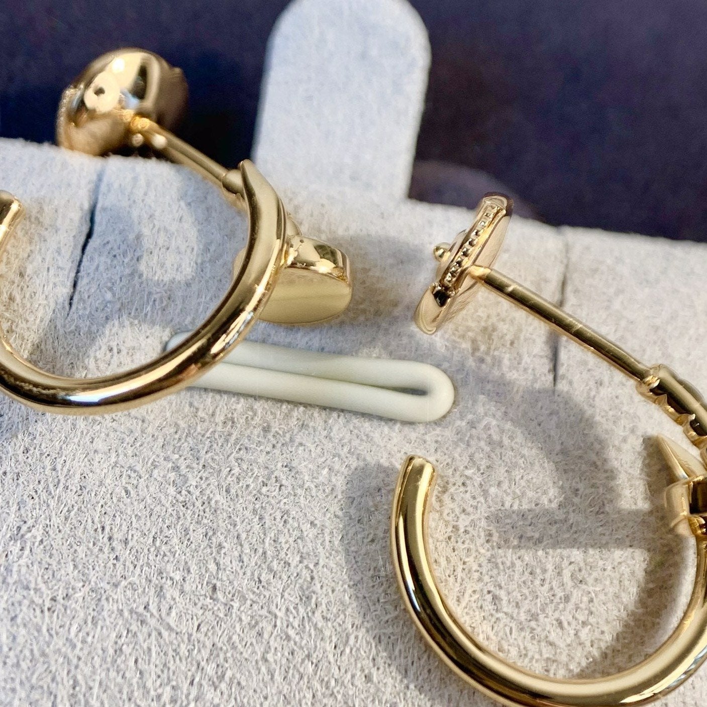 [Vicky]JUSTE EARRINGS PINK GOLD