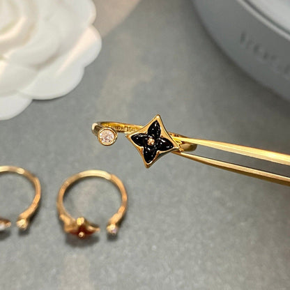 [Vicky]STAR 1 DIAMOND OPEN RING