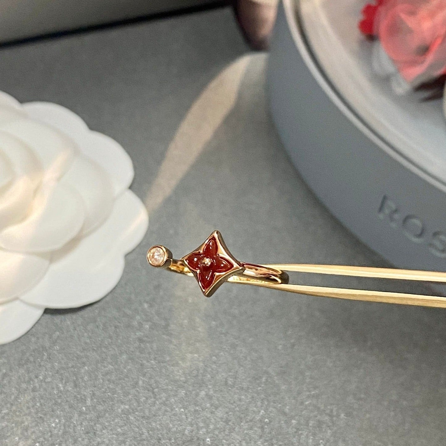 [Vicky]STAR 1 DIAMOND OPEN RING