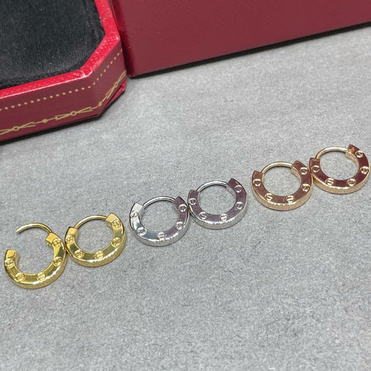 [Vicky]LOVE MINI EARRINGS