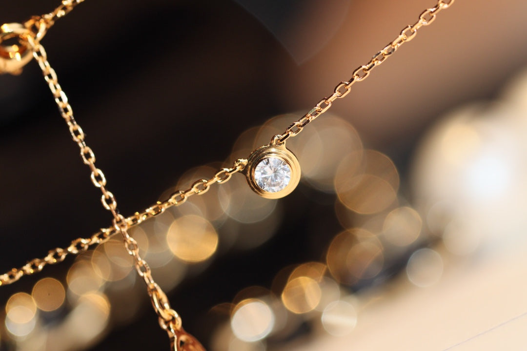 [Vicky]DAMOUR DIAMOND NECKLACE