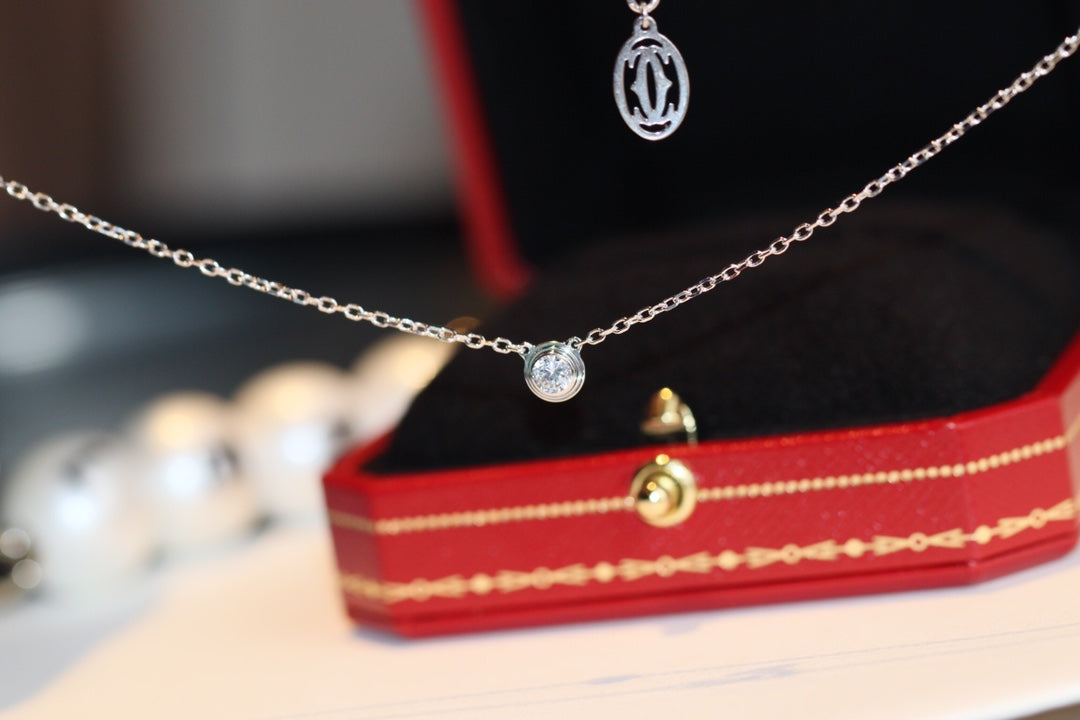 [Vicky]DAMOUR DIAMOND NECKLACE